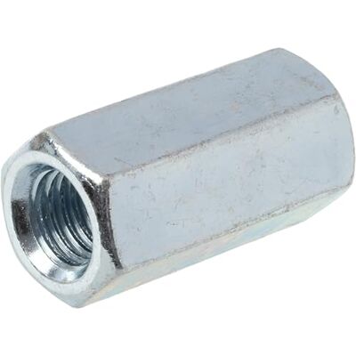 AERZETIX Lot de 8 Écrous de jonction allongés M12x40 à 6 pans pas de filetage 1.75 mm en acier zingué couleur argent fixation assemblage - Publicité AERZETIX Lot de 8 Écrous de jonction allongés M12x40 à 6 pans pas de filetage 1.75 mm en acier zingué couleur argent fixation assemblage - Publicité