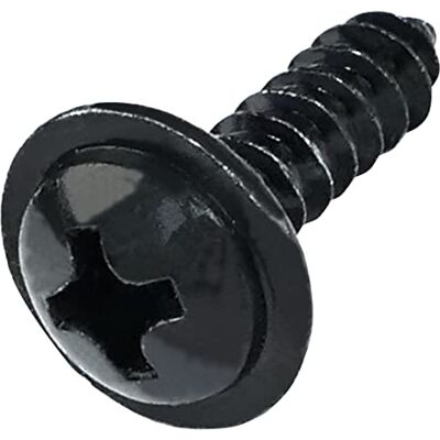 AERZETIX C58845 Lot de 25 Vis à tôle métaux autotaraudeuses Ø3.5x13 mm tête démi-ronde PH2 à collerette embase DIN968 en acier au carbone finition noirci - Publicité AERZETIX C58845 Lot de 25 Vis à tôle métaux autotaraudeuses Ø3.5x13 mm tête démi-ronde PH2 à collerette embase DIN968 en acier au carbone finition noirci - Publicité