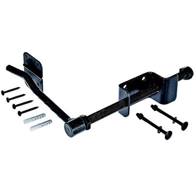 Alberts 309367 Arrêt de volets à poignée galvanisé noir 180 mm Set de 2 pièces - Publicité Alberts 309367 Arrêt de volets à poignée galvanisé noir 180 mm Set de 2 pièces - Publicité