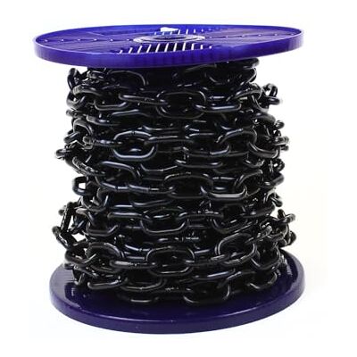 Ali's DIY JBP Chaîne en acier plaqué noir de jais 4 mm – 25 cm Longueur de coupe personnalisée - Publicité Ali's DIY JBP Chaîne en acier plaqué noir de jais 4 mm – 25 cm Longueur de coupe personnalisée - Publicité