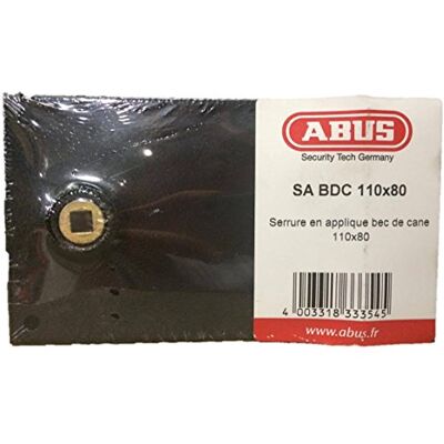 ABUS FC0526006A SA BDC 110X80 Serrure en applique avec poignée/horizontale sans fermeture à clé 110 x 80 thermofilmé - Publicité ABUS FC0526006A SA BDC 110X80 Serrure en applique avec poignée/horizontale sans fermeture à clé 110 x 80 thermofilmé - Publicité