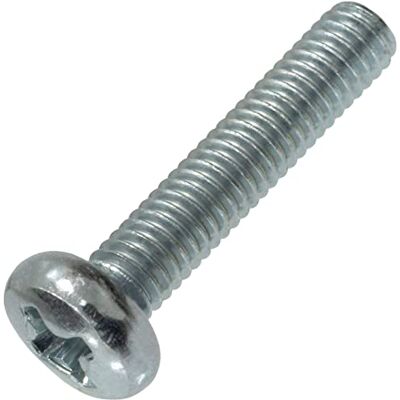 AERZETIX C59870 Lot de 50 Vis métaux à tête cylindrique M4x20 mm à empreinte PH2 boulon d'assemblage DIN 7985 dureté 4.8 en acier au carbone couleur argent - Publicité AERZETIX C59870 Lot de 50 Vis métaux à tête cylindrique M4x20 mm à empreinte PH2 boulon d'assemblage DIN 7985 dureté 4.8 en acier au carbone couleur argent - Publicité