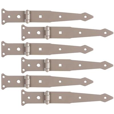Alberts 821333 DURAVIS® Penture charnière en beige perle, à couche duplex RAL 1035 taille 202/77 x 48 mm kit de 6 - Publicité Alberts 821333 DURAVIS® Penture charnière en beige perle, à couche duplex RAL 1035 taille 202/77 x 48 mm kit de 6 - Publicité