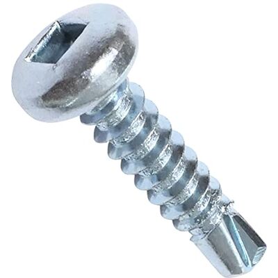 AERZETIX Lot de 100 Vis Autoperceuse Tête Cylindrique Ø4.2x19mm à Empreinte Carrée Vis à Tôle Autoperceuse DIN 7504N en Acier Zingué C48394 - Publicité AERZETIX Lot de 100 Vis Autoperceuse Tête Cylindrique Ø4.2x19mm à Empreinte Carrée Vis à Tôle Autoperceuse DIN 7504N en Acier Zingué C48394 - Publicité