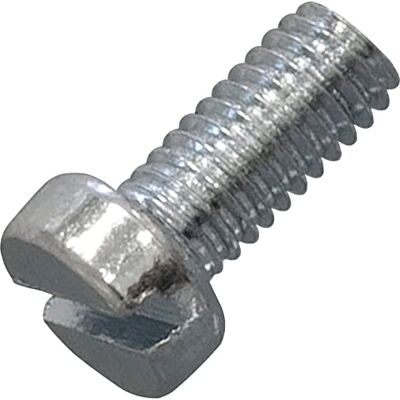 AERZETIX C60134 Lot de 10 Vis à métaux à tête cylindrique M3.5x8 mm à empreinte fendue S boulon d'assemblage DIN 84 dureté 4.8 en acier zingué couleur argent - Publicité AERZETIX C60134 Lot de 10 Vis à métaux à tête cylindrique M3.5x8 mm à empreinte fendue S boulon d'assemblage DIN 84 dureté 4.8 en acier zingué couleur argent - Publicité
