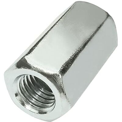 AERZETIX C58225 Lot de 5 Écrous de jonction hexagonaux allongés M10x30 mm écrou de rallonge prolongateur à filetage métrique en acier zingué - Publicité AERZETIX C58225 Lot de 5 Écrous de jonction hexagonaux allongés M10x30 mm écrou de rallonge prolongateur à filetage métrique en acier zingué - Publicité