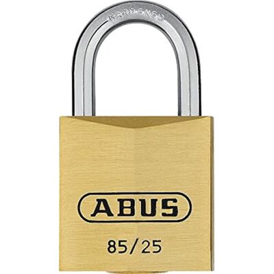 ABUS 02442 Cadenas en laiton avec clé unique 250 - Publicité ABUS 02442 Cadenas en laiton avec clé unique 250 - Publicité