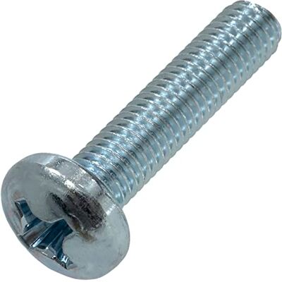 AERZETIX C59931 Lot de 10 Vis métaux à tête cylindrique M8x35 mm à empreinte PH4 boulon d'assemblage DIN 7985 dureté 4.8 en acier au carbone couleur argent - Publicité AERZETIX C59931 Lot de 10 Vis métaux à tête cylindrique M8x35 mm à empreinte PH4 boulon d'assemblage DIN 7985 dureté 4.8 en acier au carbone couleur argent - Publicité