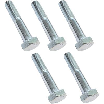 AERZETIX Lot de 5 Boulons M10x55 à Filetage Partiel à Tête Hexagonale Ø10x55mm DIN 931 en Acier Zingué Couleur Argent Bricolage Outillage d'Assemblage/Quincaillerie - Publicité AERZETIX Lot de 5 Boulons M10x55 à Filetage Partiel à Tête Hexagonale Ø10x55mm DIN 931 en Acier Zingué Couleur Argent Bricolage Outillage d'Assemblage/Quincaillerie - Publicité