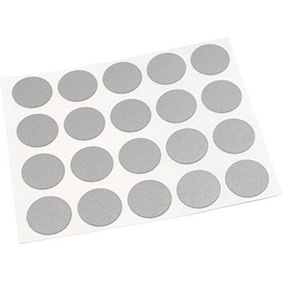 Adsamm ® / 20 x caches adhésifs pour tête de vis / argent / Ø 13 mm / rond / caches autocollants avec fine épaisseur 0,45 mm, d'® - Publicité Adsamm ® / 20 x caches adhésifs pour tête de vis / argent / Ø 13 mm / rond / caches autocollants avec fine épaisseur 0,45 mm, d'® - Publicité