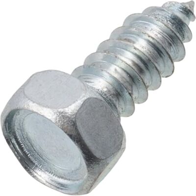 AERZETIX C75180 Lot de 50 Vis autotaraudeuses Ø6.3x16 mm à tête hexagonale 6 pans DIN7976 tôle métaux assemblage en acier au carbone finition zinguée - Publicité AERZETIX C75180 Lot de 50 Vis autotaraudeuses Ø6.3x16 mm à tête hexagonale 6 pans DIN7976 tôle métaux assemblage en acier au carbone finition zinguée - Publicité