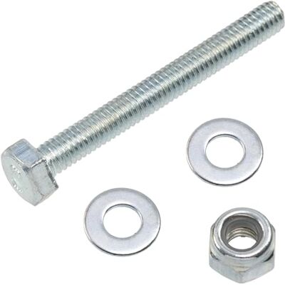 AERZETIX Kit de 25 boulons M4x35 mm à tête hexagonale + 50 rondelles + 25 écrous autobloquants hexagonaux M4 pour assemblage bricolage et fixation légère en acier - Publicité AERZETIX Kit de 25 boulons M4x35 mm à tête hexagonale + 50 rondelles + 25 écrous autobloquants hexagonaux M4 pour assemblage bricolage et fixation légère en acier - Publicité