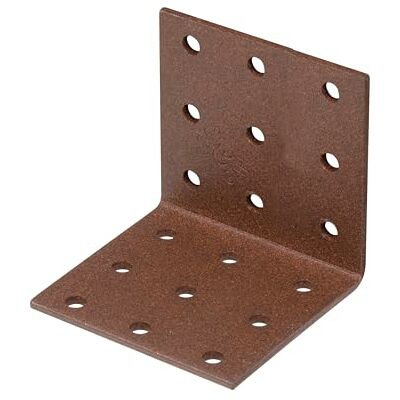 Alberts 822392 DURAVIS® Équerre multi-trous couleur rouille, à couche duplex taille 60 x 60 x 60 mm kit de 50 - Publicité Alberts 822392 DURAVIS® Équerre multi-trous couleur rouille, à couche duplex taille 60 x 60 x 60 mm kit de 50 - Publicité