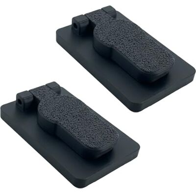 Decoralin Lot de 2 caches de serrure en plastique – Boudin de porte – Anti-poussière, anti-courants d'air, protection de confidentialité – Compatible avec les serrures de porte classiques (pas pour - Publicité Decoralin Lot de 2 caches de serrure en plastique – Boudin de porte – Anti-poussière, anti-courants d'air, protection de confidentialité – Compatible avec les serrures de porte classiques (pas pour - Publicité