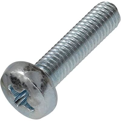 AERZETIX C59901 Lot de 50 Vis métaux à tête cylindrique M5x20 mm à empreinte PH2 boulon d'assemblage DIN 7985 dureté 4.8 en acier au carbone couleur argent - Publicité AERZETIX C59901 Lot de 50 Vis métaux à tête cylindrique M5x20 mm à empreinte PH2 boulon d'assemblage DIN 7985 dureté 4.8 en acier au carbone couleur argent - Publicité
