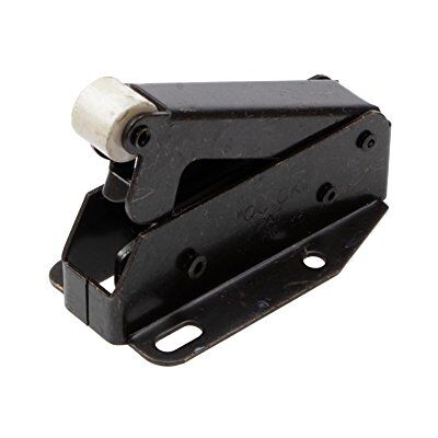 Gedotec Loquet à Ressort QUICK pour Armoire Loquet de Porte à Pression en Métal Loquet Automatique pour Portes d'Armoire et Volets Acier Bruni 1 Pièce Fermeture à Ressort avec Contre-Pièce - Publicité Gedotec Loquet à Ressort QUICK pour Armoire Loquet de Porte à Pression en Métal Loquet Automatique pour Portes d'Armoire et Volets Acier Bruni 1 Pièce Fermeture à Ressort avec Contre-Pièce - Publicité