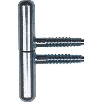 Gedotec Charniere de Porte et Meuble Pour Porte en Bois et Métal de Meuble, Portail, Volet, Fenêtre Type SFS avec Tige à Visser de 40 mm Charge 28 kg Acier Galvanisé 1 Pièce - Publicité Gedotec Charniere de Porte et Meuble Pour Porte en Bois et Métal de Meuble, Portail, Volet, Fenêtre Type SFS avec Tige à Visser de 40 mm Charge 28 kg Acier Galvanisé 1 Pièce - Publicité