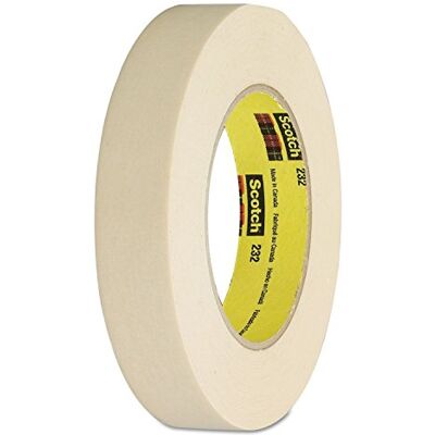 3M Scotch 232 Ruban de masquage haute performance: 1/2 in x 60 yds. (Naturel) - Publicité 3M Scotch 232 Ruban de masquage haute performance: 1/2 in x 60 yds. (Naturel) - Publicité