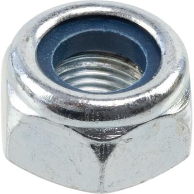 AERZETIX Lot de 20 Écrous de blocage à 6 pans M10x1 mm filetage à pas réduit en acier zingué couleur argent montage assemblage usage général fixation - Publicité AERZETIX Lot de 20 Écrous de blocage à 6 pans M10x1 mm filetage à pas réduit en acier zingué couleur argent montage assemblage usage général fixation - Publicité