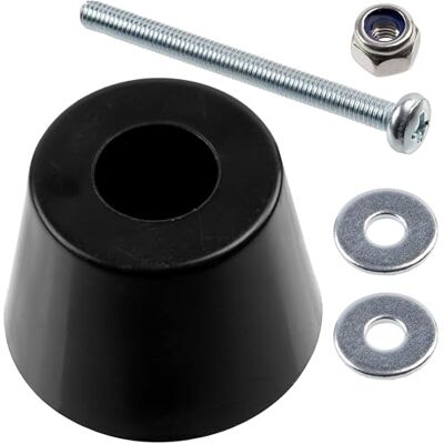 AERZETIX Kit de 4 Patins de Meubles Ronds en Plastique Noir Ø28x20 mm + 4 Vis Métaux M3x35 mm + 4 Écrous Autobloquants M3 + 8 Rondelles Larges pour Boulon M3 - Publicité AERZETIX Kit de 4 Patins de Meubles Ronds en Plastique Noir Ø28x20 mm + 4 Vis Métaux M3x35 mm + 4 Écrous Autobloquants M3 + 8 Rondelles Larges pour Boulon M3 - Publicité