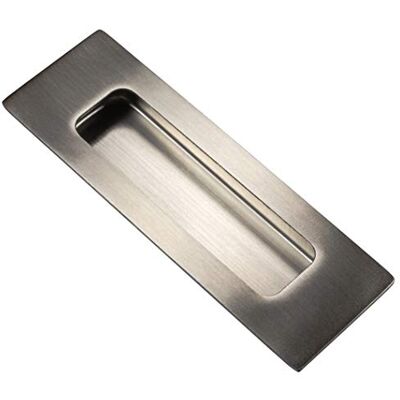 Gedotec Poignée Encastrée LEA de Porte Intérieure Coulissante, Meuble, Placard Coquille de Métal en Acier Inox Design Moderne pour Porte de Chambre, Armoire, Cuisine, Commode 120x40 mm -1 Pc - Publicité Gedotec Poignée Encastrée LEA de Porte Intérieure Coulissante, Meuble, Placard Coquille de Métal en Acier Inox Design Moderne pour Porte de Chambre, Armoire, Cuisine, Commode 120x40 mm -1 Pc - Publicité