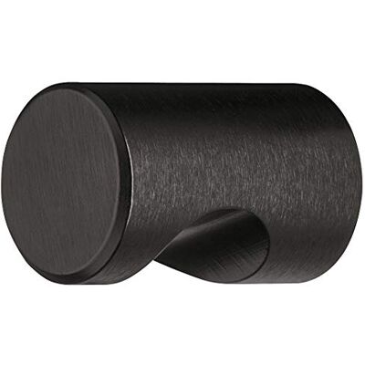 Gedotec Poignée de meuble en aluminium anodisé noir mat – Bouton de meuble vintage avec poignée encastrée – Lina Black Bouton de Ø 20 mm Bouton rond 1 pièce - Publicité Gedotec Poignée de meuble en aluminium anodisé noir mat – Bouton de meuble vintage avec poignée encastrée – Lina Black Bouton de Ø 20 mm Bouton rond 1 pièce - Publicité
