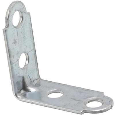 AERZETIX C76181 Lot de 25 Équerres d'assemblage renforcées à angle droit en forme "L" 30x30x14x1.25 mm à 4 trous support plaque de fixation symétrique perforée en acier zingué - Publicité AERZETIX C76181 Lot de 25 Équerres d'assemblage renforcées à angle droit en forme "L" 30x30x14x1.25 mm à 4 trous support plaque de fixation symétrique perforée en acier zingué - Publicité