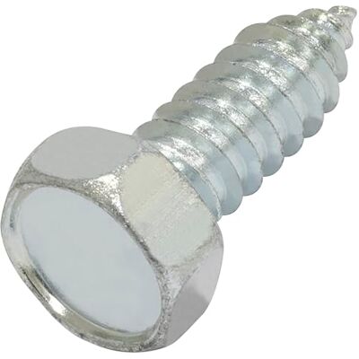 AERZETIX C73085 Lot de 25 Vis autotaraudeuses Ø8x22 mm à tête hexagonale 6 pans DIN7976 tôle métaux assemblage en acier au carbone finition zinguée - Publicité AERZETIX C73085 Lot de 25 Vis autotaraudeuses Ø8x22 mm à tête hexagonale 6 pans DIN7976 tôle métaux assemblage en acier au carbone finition zinguée - Publicité