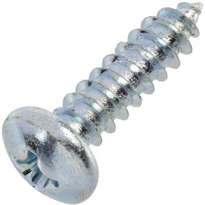 AERZETIX Lot de 100 Vis Autotaraudeuses M4.2x16mm à Tête Ronde Bombée à Empreinte Cruciforme PH DIN7981 en Acier Zingué Tôle Assemblage Fixation Serrage Quincaillerie - Publicité AERZETIX Lot de 100 Vis Autotaraudeuses M4.2x16mm à Tête Ronde Bombée à Empreinte Cruciforme PH DIN7981 en Acier Zingué Tôle Assemblage Fixation Serrage Quincaillerie - Publicité