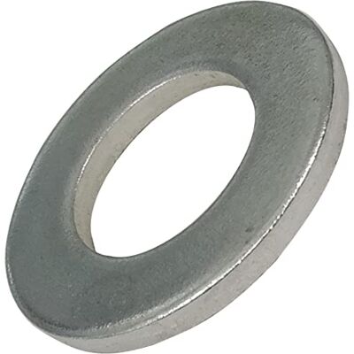 AERZETIX C44510 Lot de 20 Rondelles plates M14 épaisseur 2.4 mm DIN125 pour vis/boulon M14 en acier zingué couleur argent assemblage écrou étanchéité fixation quincaillerie - Publicité AERZETIX C44510 Lot de 20 Rondelles plates M14 épaisseur 2.4 mm DIN125 pour vis/boulon M14 en acier zingué couleur argent assemblage écrou étanchéité fixation quincaillerie - Publicité