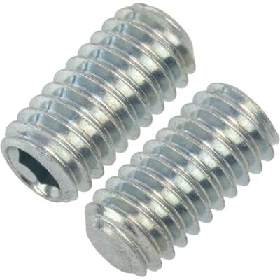 AERZETIX Lot de 12 Vis de Blocage Réglage sans Tête M4x8 mm à Bout Plat à Empreinte HEX2 à 6 Pans Creux en Acier Couleur Argent - Publicité AERZETIX Lot de 12 Vis de Blocage Réglage sans Tête M4x8 mm à Bout Plat à Empreinte HEX2 à 6 Pans Creux en Acier Couleur Argent - Publicité