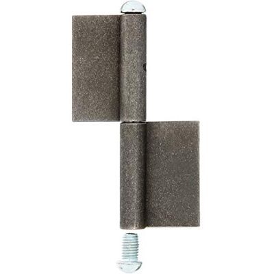 Alberts 858216 Paumelle longue à souder Type KO4 acier hauteur 120 mm diamètre Ø 9 mm kit de 10 - Publicité Alberts 858216 Paumelle longue à souder Type KO4 acier hauteur 120 mm diamètre Ø 9 mm kit de 10 - Publicité