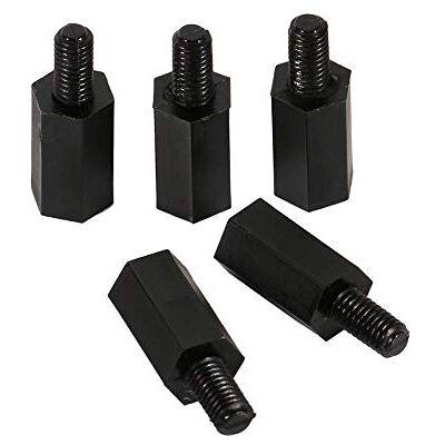 Walfront 100 PCS M3 Nylon Hex Entretoise Vis Écrou Standoff Accessoires Assortiment Kit Mâle à Femelle 10mm + 6mm (Noir) - Publicité Walfront 100 PCS M3 Nylon Hex Entretoise Vis Écrou Standoff Accessoires Assortiment Kit Mâle à Femelle 10mm + 6mm (Noir) - Publicité