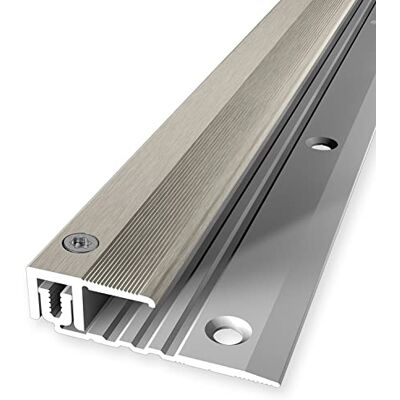 PROVISTON Profilé de finition Largeur 22 mm Épaisseur sol 6,5-16 mm Longueur 1000 mm Profilé en alu Profil d'arrêt Platinium 1 pièce - Publicité PROVISTON Profilé de finition Largeur 22 mm Épaisseur sol 6,5-16 mm Longueur 1000 mm Profilé en alu Profil d'arrêt Platinium 1 pièce - Publicité