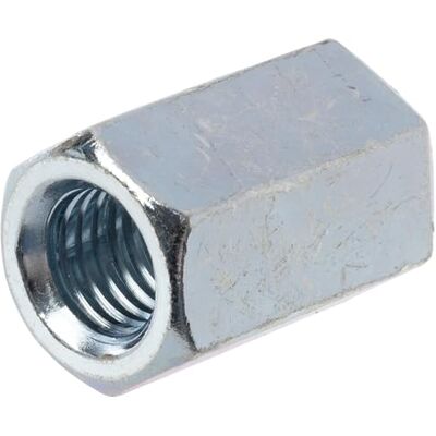 AERZETIX Lot de 8 Écrous de jonction allongés M12x30 à 6 pans pas de filetage 1.75 mm en acier zingué couleur argent fixation assemblage - Publicité AERZETIX Lot de 8 Écrous de jonction allongés M12x30 à 6 pans pas de filetage 1.75 mm en acier zingué couleur argent fixation assemblage - Publicité