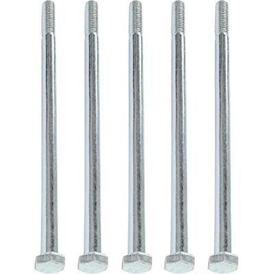 AERZETIX Lot de 5 Boulons M6x120 à Filetage Partiel Tête Hexagonale Acier Zingué DIN 931 Ø6x120mm Couleur Argent Bricolage et Quincaillerie - Publicité AERZETIX Lot de 5 Boulons M6x120 à Filetage Partiel Tête Hexagonale Acier Zingué DIN 931 Ø6x120mm Couleur Argent Bricolage et Quincaillerie - Publicité