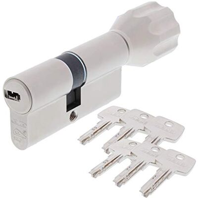ABUS EC550 Profil-Cylindre à bouton Longueur Z55/K35mm 6 Clés - Publicité ABUS EC550 Profil-Cylindre à bouton Longueur Z55/K35mm 6 Clés - Publicité