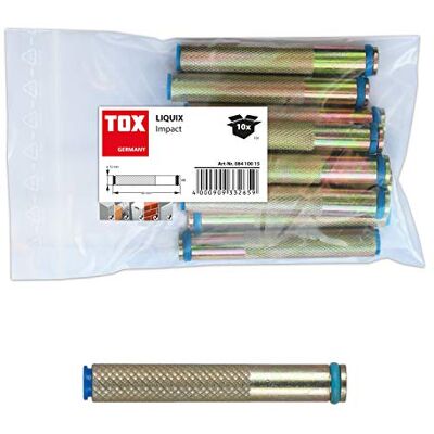 TOX Accessoires en mortier composite Liquix Impact M10x80 mm, 10 pcs., 08410019 - Publicité TOX Accessoires en mortier composite Liquix Impact M10x80 mm, 10 pcs., 08410019 - Publicité