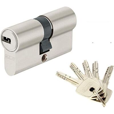 ABUS EC550 Longueur de double cylindre 35/45mm avec la touche 5 - Publicité ABUS EC550 Longueur de double cylindre 35/45mm avec la touche 5 - Publicité