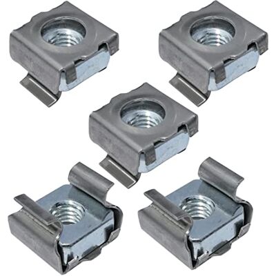 AERZETIX 5x Écrou Cage M5 L13.2mm H8.8mm pour Tôle 0.7-1.6mm Acier Zingué et Inoxydable A2 C19182 - Publicité AERZETIX 5x Écrou Cage M5 L13.2mm H8.8mm pour Tôle 0.7-1.6mm Acier Zingué et Inoxydable A2 C19182 - Publicité