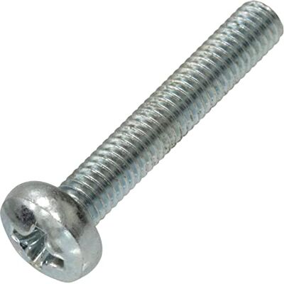 AERZETIX C59871 Lot de 50 Vis métaux à tête cylindrique M4x25 mm à empreinte PH2 boulon d'assemblage DIN 7985 dureté 4.8 en acier au carbone couleur argent - Publicité AERZETIX C59871 Lot de 50 Vis métaux à tête cylindrique M4x25 mm à empreinte PH2 boulon d'assemblage DIN 7985 dureté 4.8 en acier au carbone couleur argent - Publicité