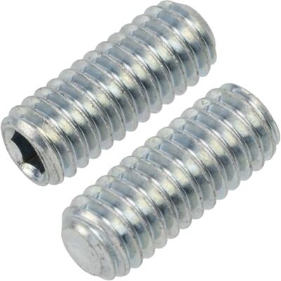 AERZETIX Lot de 12 Vis de Blocage Réglage sans Tête M4x10 mm à Bout Plat à Empreinte HEX2 à 6 Pans Creux en Acier Couleur Argent - Publicité AERZETIX Lot de 12 Vis de Blocage Réglage sans Tête M4x10 mm à Bout Plat à Empreinte HEX2 à 6 Pans Creux en Acier Couleur Argent - Publicité