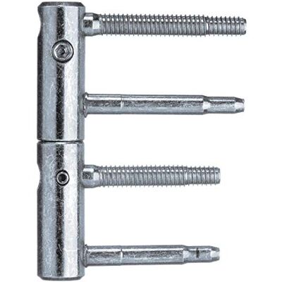 Gedotec Charniere Porte Meuble 11R 20-000 Porte en Bois et Métal de Meuble, Portail, Volet, Fenêtre Double Tige à Visser 65 mm Charge 100 kg Acier Galvanisé 1 Pièce - Publicité Gedotec Charniere Porte Meuble 11R 20-000 Porte en Bois et Métal de Meuble, Portail, Volet, Fenêtre Double Tige à Visser 65 mm Charge 100 kg Acier Galvanisé 1 Pièce - Publicité