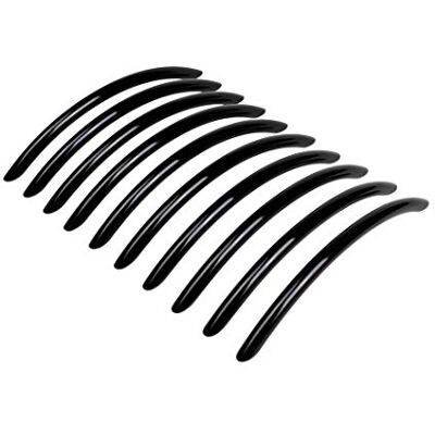 Gedotec H10127 Lot de 20 poignées de meuble de cuisine design vintage Noir mat Poignée arquée LA 128 mm Poignée de tiroir courbée Noir mat Avec vis - Publicité Gedotec H10127 Lot de 20 poignées de meuble de cuisine design vintage Noir mat Poignée arquée LA 128 mm Poignée de tiroir courbée Noir mat Avec vis - Publicité