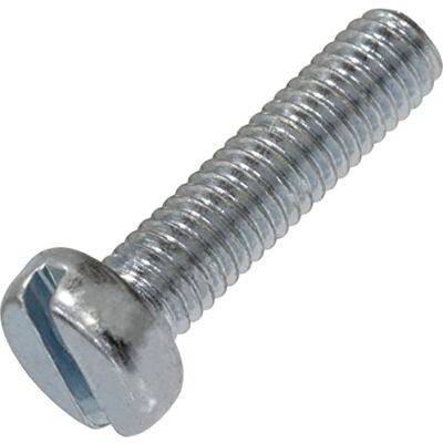AERZETIX C60120 Lot de 50 Vis à métaux à tête cylindrique M3x12 mm à empreinte fendue S boulon d'assemblage DIN 84 dureté 4.8 en acier zingué couleur argent - Publicité AERZETIX C60120 Lot de 50 Vis à métaux à tête cylindrique M3x12 mm à empreinte fendue S boulon d'assemblage DIN 84 dureté 4.8 en acier zingué couleur argent - Publicité