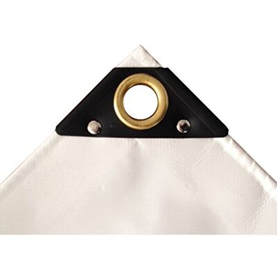 Boni-Shop Bâche blanche en PVC ‑ 650 g/m² ‑ 3 x 4 m (12 m²) - Publicité Boni-Shop Bâche blanche en PVC ‑ 650 g/m² ‑ 3 x 4 m (12 m²) - Publicité
