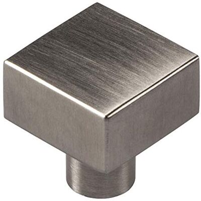 Gedotec Poignée de meuble Chef cuisine Bouton Inox carré Modèle Sonja pour Tiroirs & Armoires 25 25 mm Matériau complet massif inoxydable Qualité marque leur Surface habitable 5 Stück - Publicité Gedotec Poignée de meuble Chef cuisine Bouton Inox carré Modèle Sonja pour Tiroirs & Armoires 25 25 mm Matériau complet massif inoxydable Qualité marque leur Surface habitable 5 Stück - Publicité