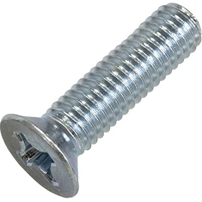 AERZETIX C58393 Lot de 20 Vis à tête fraisées M8x30 mm à empreinte PH à filetage métrique standard pour boulon d'assemblage DIN 965 en acier zingué couleur argent - Publicité AERZETIX C58393 Lot de 20 Vis à tête fraisées M8x30 mm à empreinte PH à filetage métrique standard pour boulon d'assemblage DIN 965 en acier zingué couleur argent - Publicité