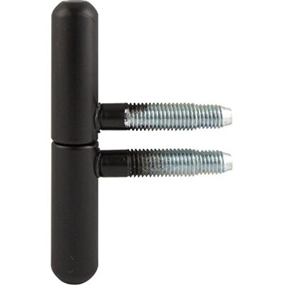 Gedotec Charniere de Porte et Meuble Pour Porte en Bois et Métal de Meuble, Portail, Volet, Fenêtre Type SFS avec Tige à Visser de 40 mm Charge 28 kg Acier Noir Mat 1 Pièce - Publicité Gedotec Charniere de Porte et Meuble Pour Porte en Bois et Métal de Meuble, Portail, Volet, Fenêtre Type SFS avec Tige à Visser de 40 mm Charge 28 kg Acier Noir Mat 1 Pièce - Publicité