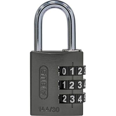 ABUS Serrure à combinaison 144/30 avec grands chiffres, 80799 - Publicité ABUS Serrure à combinaison 144/30 avec grands chiffres, 80799 - Publicité